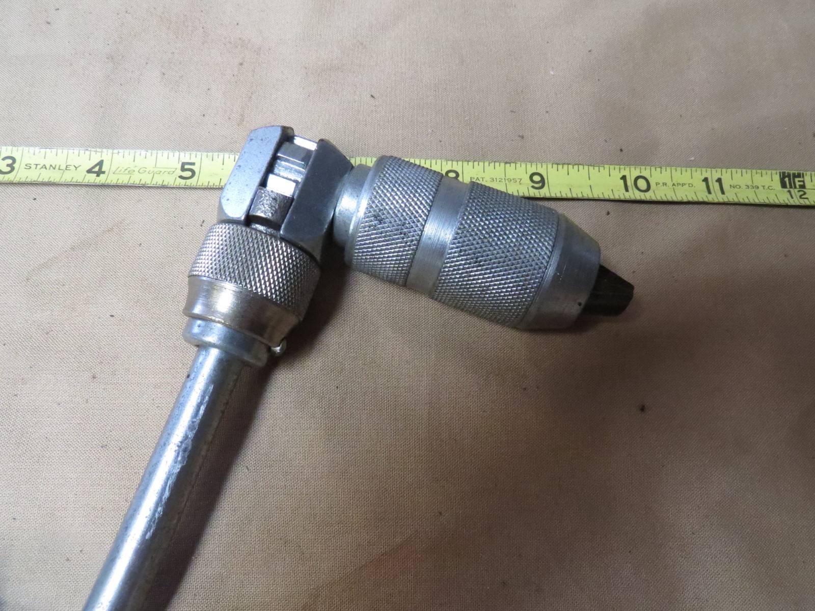 Vintage TRU TEST Brace Bit Hand Drill, Made in USA. Mint!
