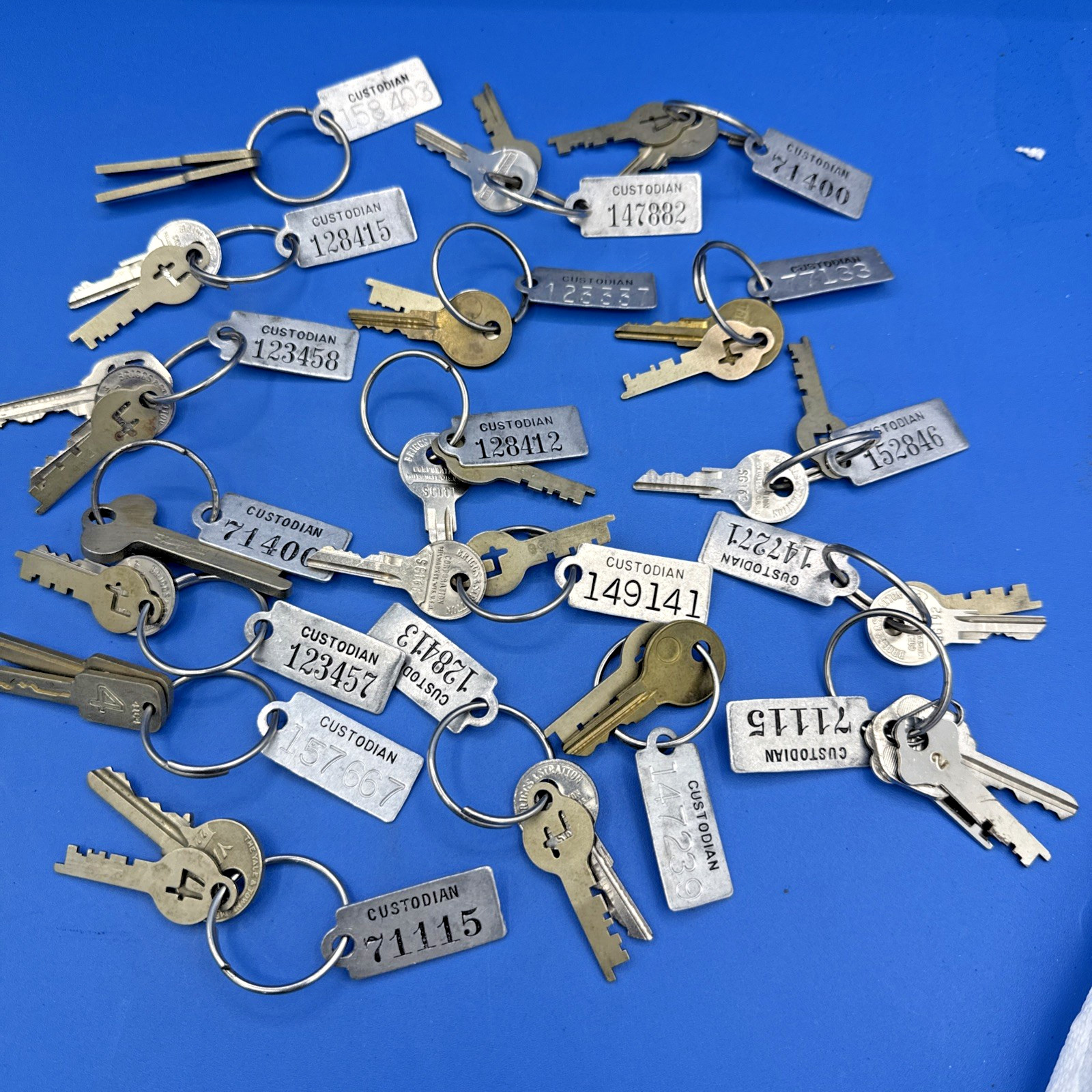 Election Keys Election Custodian Keys and key tag. Keys are for voting devices?