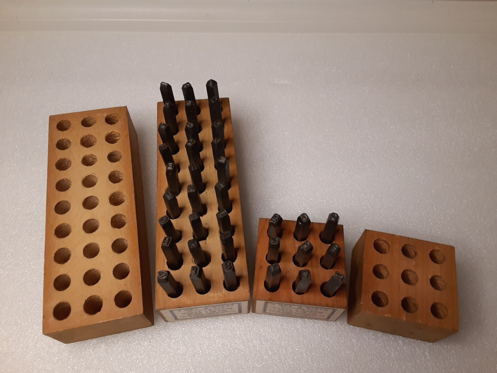 Sears Roebuck Machine Cut Steel Letters #37924 & Figures #37912 – 1/8″