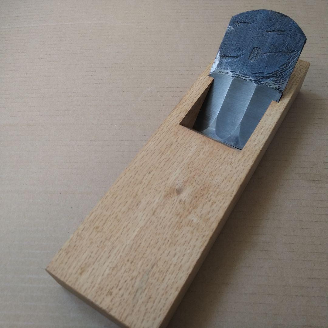 Vintage Three-Pronged Blade Plane Kanna Blade Width 2.6 Inch