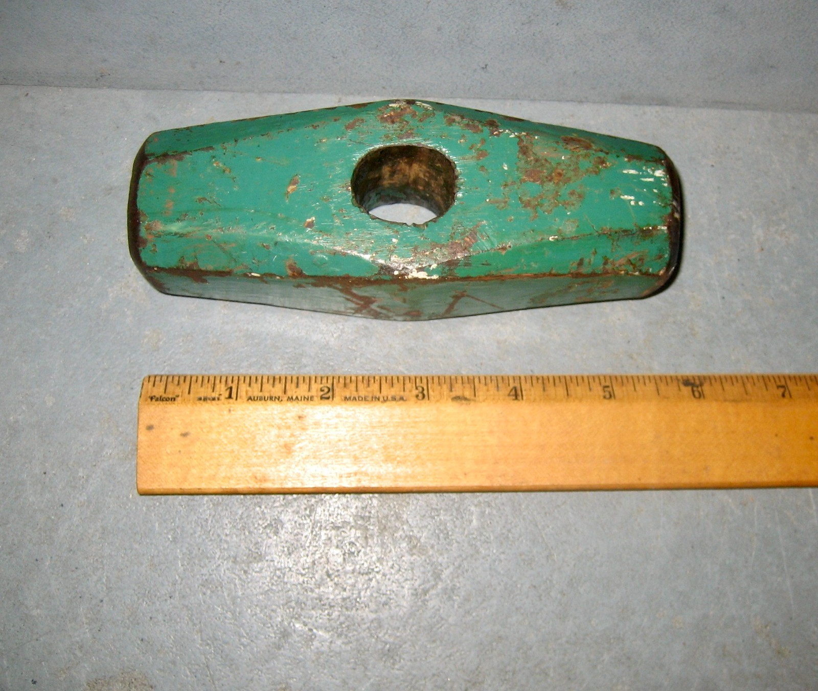3-1/2 lb Sledge Hammer Cast Steel Head Only, Metal Shaping Blacksmith Tool