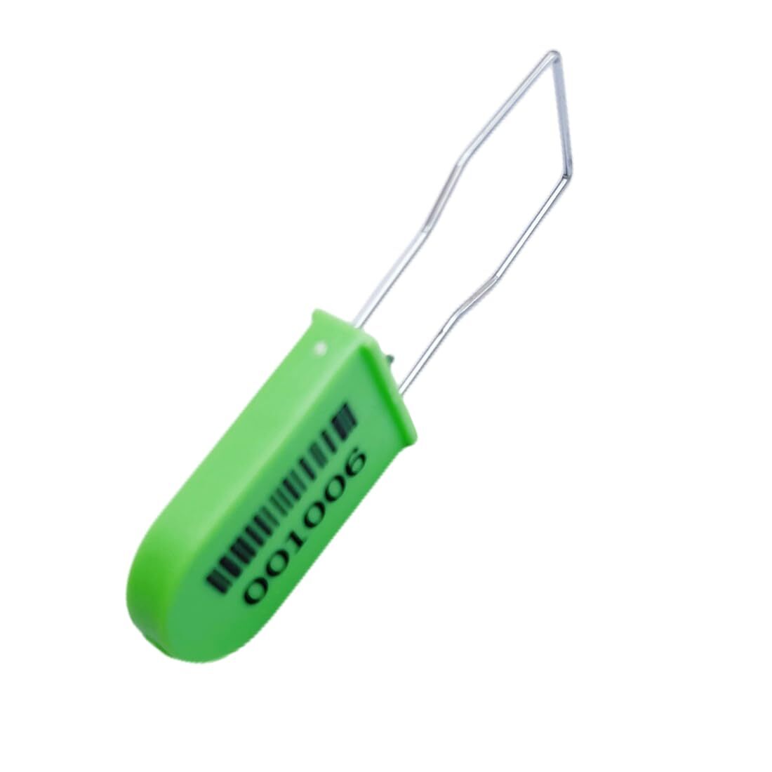 Plastic Padlock Seal With Barcode And Number Security Seals Wire Padlocks Tamper