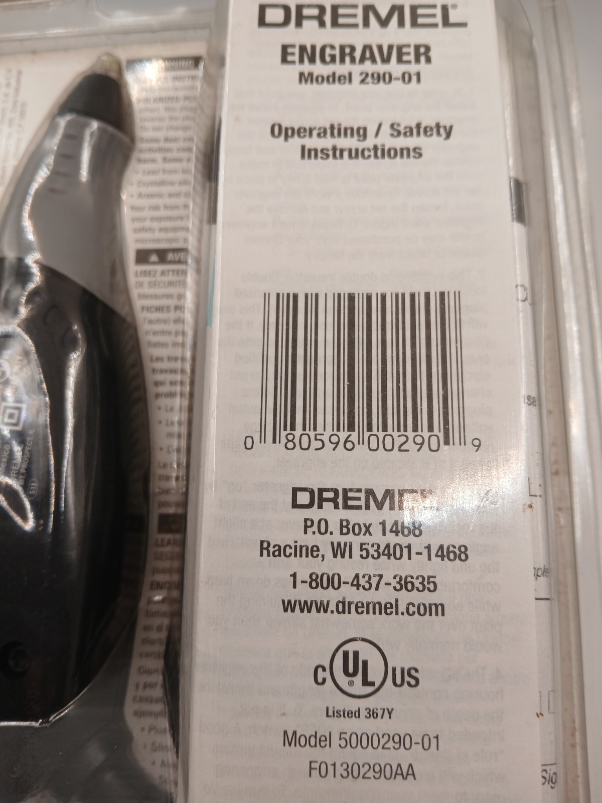 Dremel Electric Engraver Tool Kit for Metal, Plastic, Wood, Glass