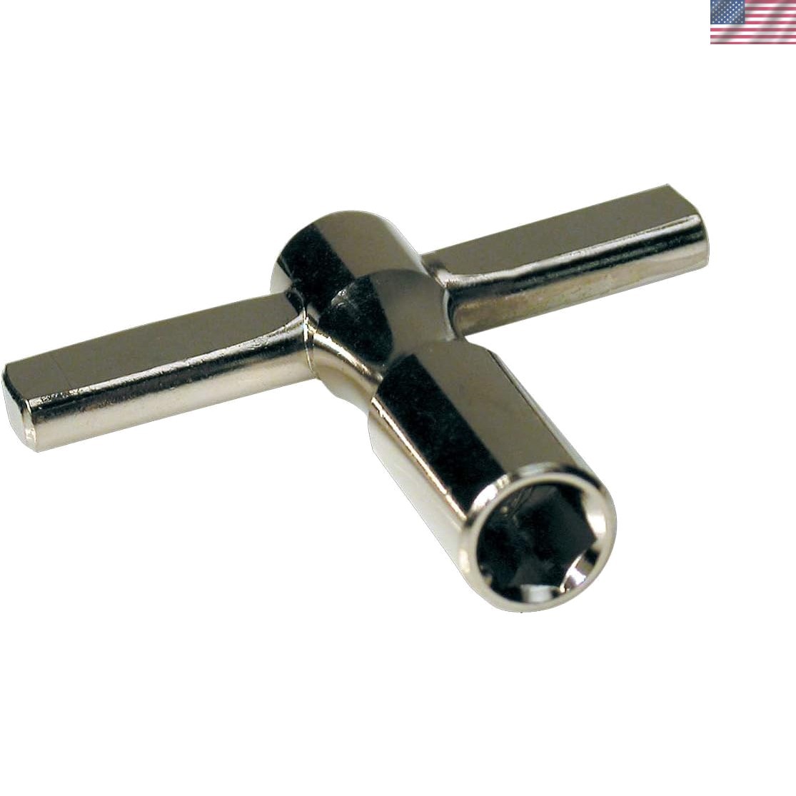 T-Shaped Alloy Steel Wrench – Fits 1/4″ Hex Nuts, Musicians’ Essential Tool