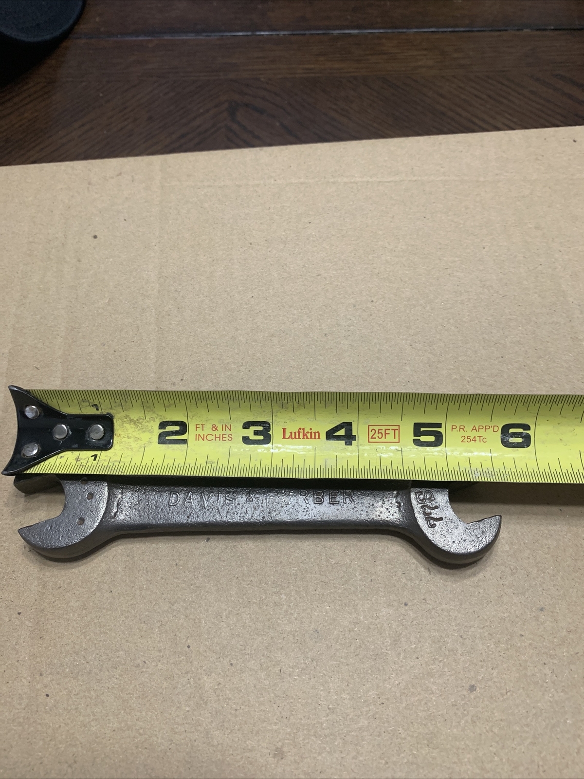 Vintage Open Ended Wrench Davis & Furber Machine Co 77S