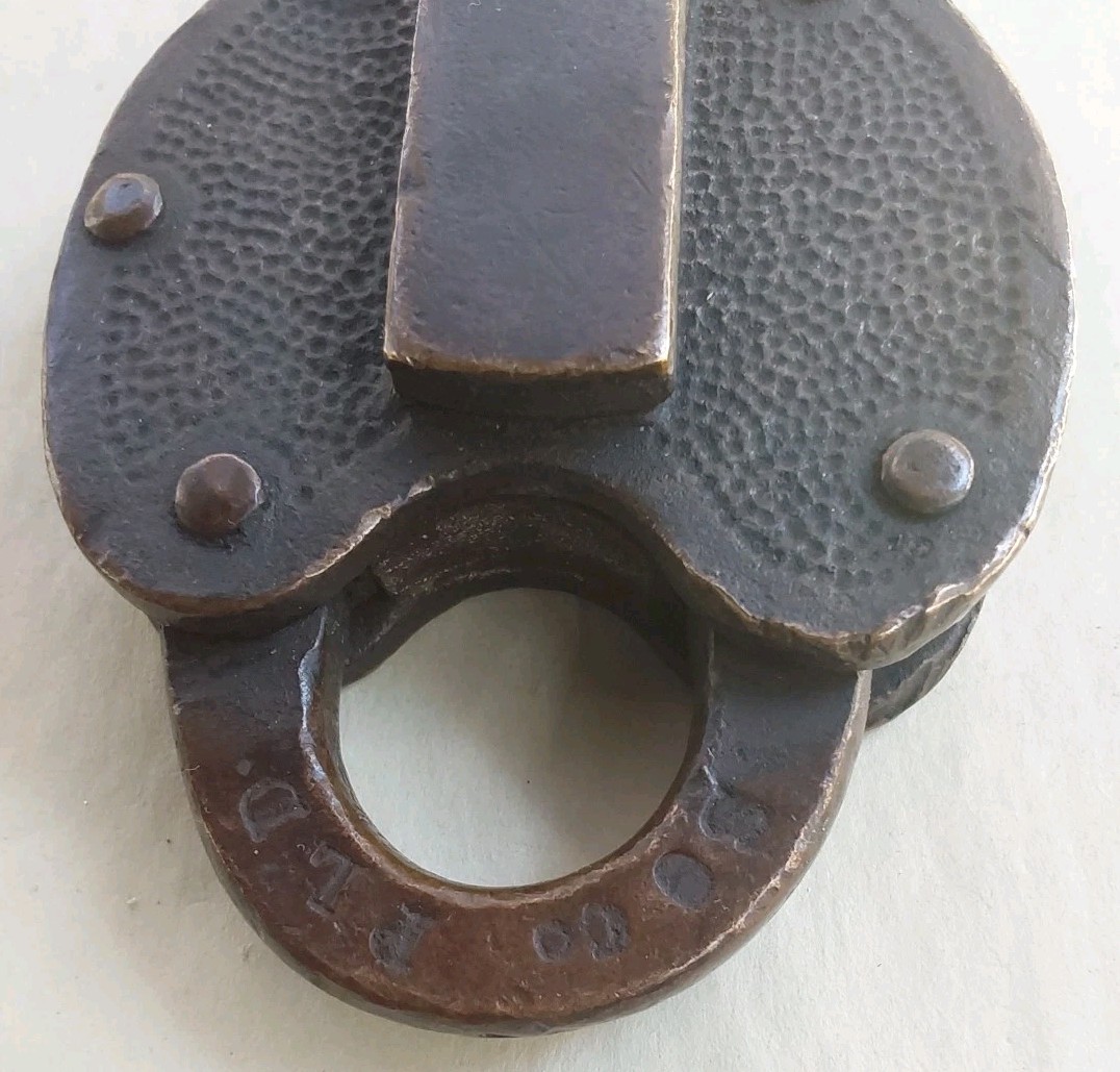 Atqe Southern Oregon So Co PLD Railroad Brass 4 X 2.5″ Padlock(Other in F Kidd)