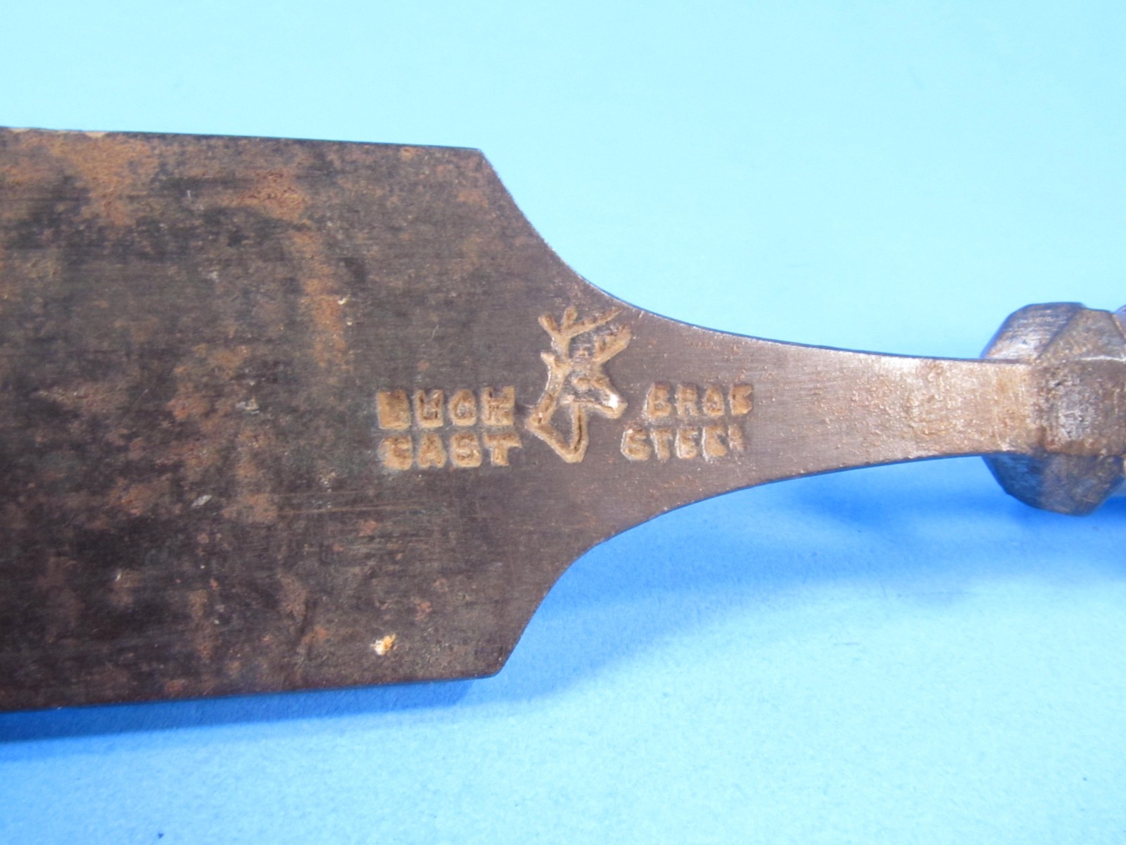Buck Bros Brothers 1-1/2″ wood chisel tang style square edge for restoration A