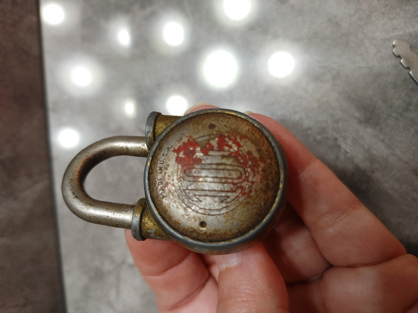 Vintage “101” Padlock with Two Keys