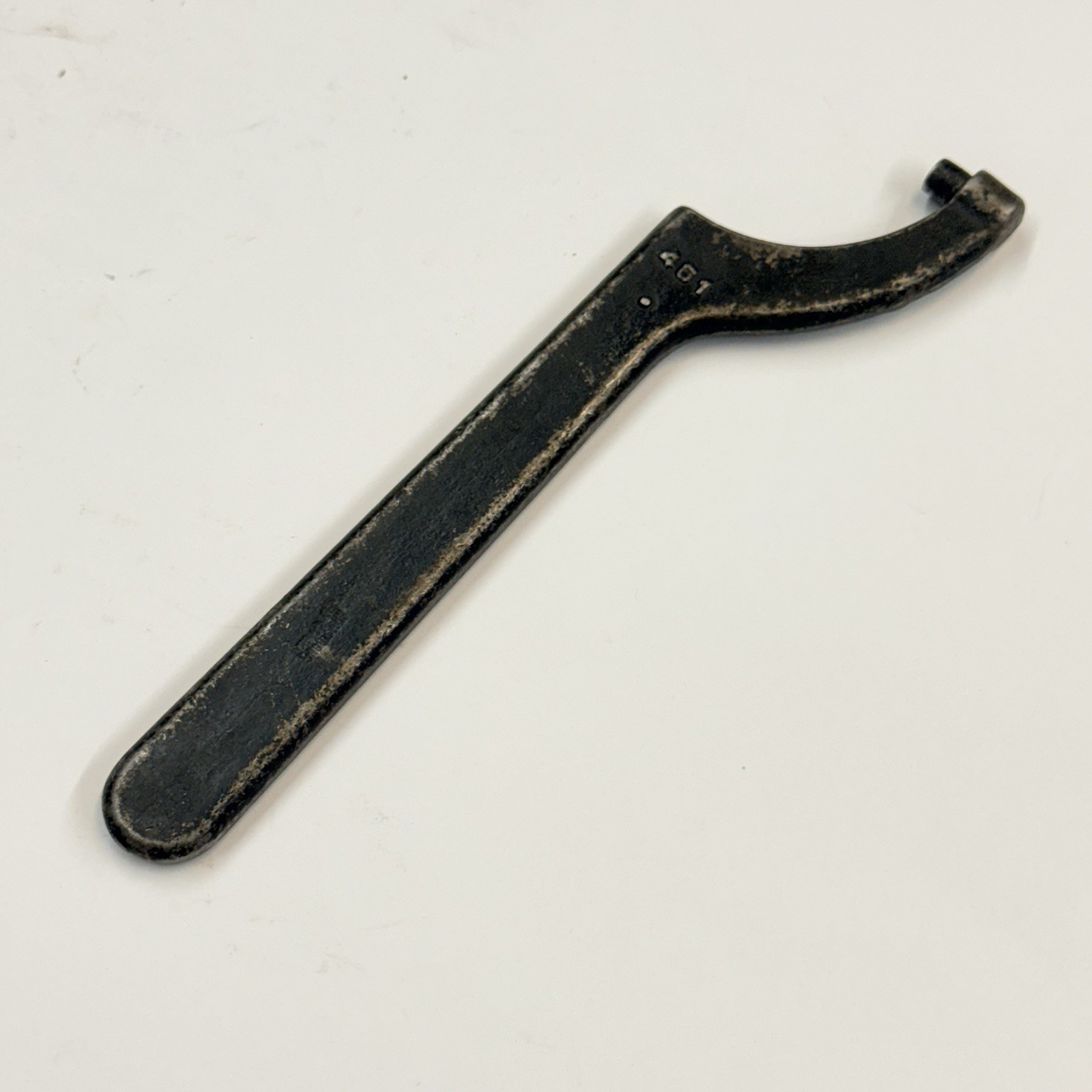 Vintage Armstrong No. 401 Hook Spanner Wrench C-Spanner USA Machinist Tool