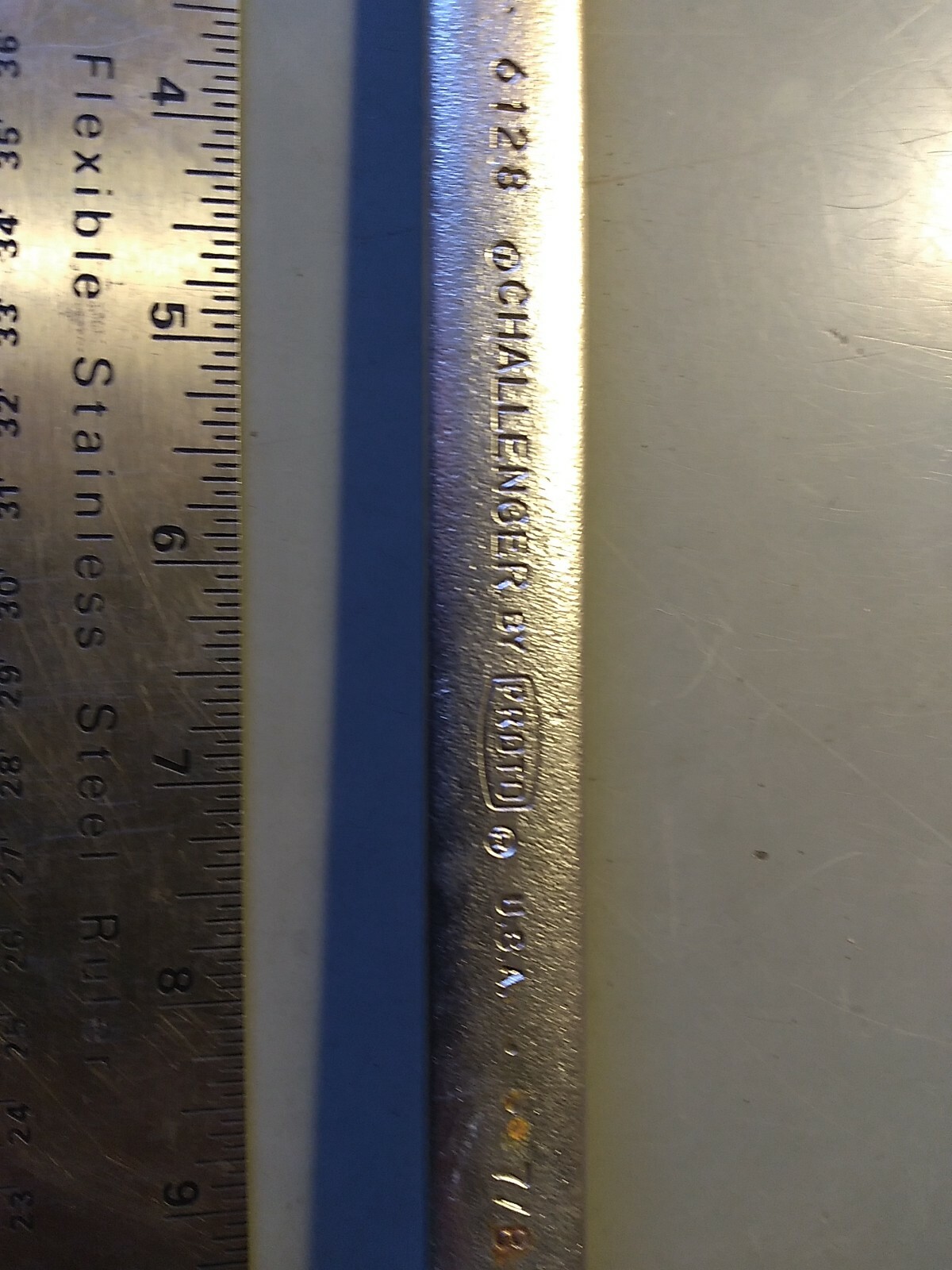 Vintage CHALLENGER by PROTO 7/8″ combination wrench – #6128 – 11 1/2″L