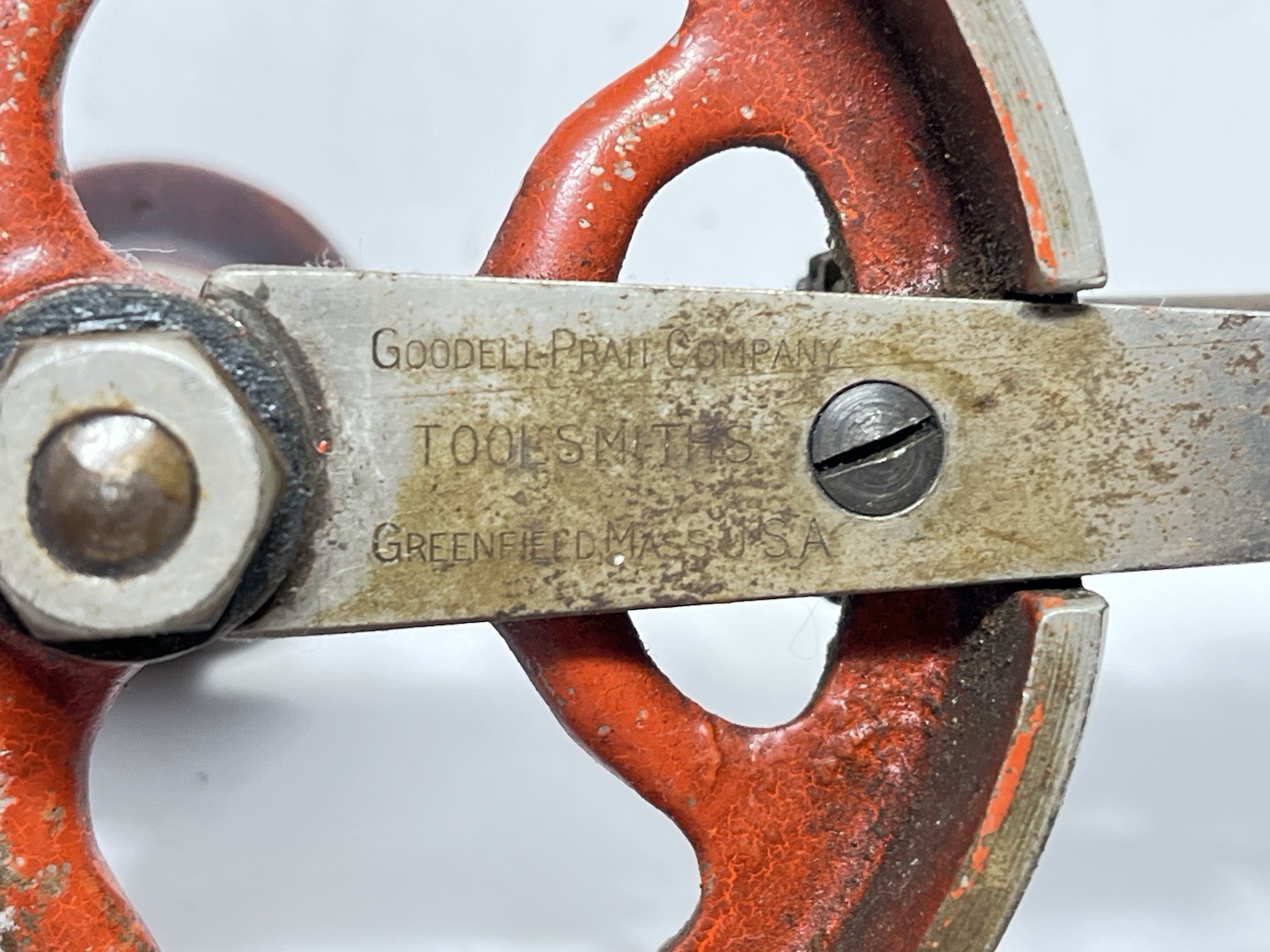 Vintage Goodell-Pratt No. 790 Eggbeater Hand Drill FREE SHIPPING