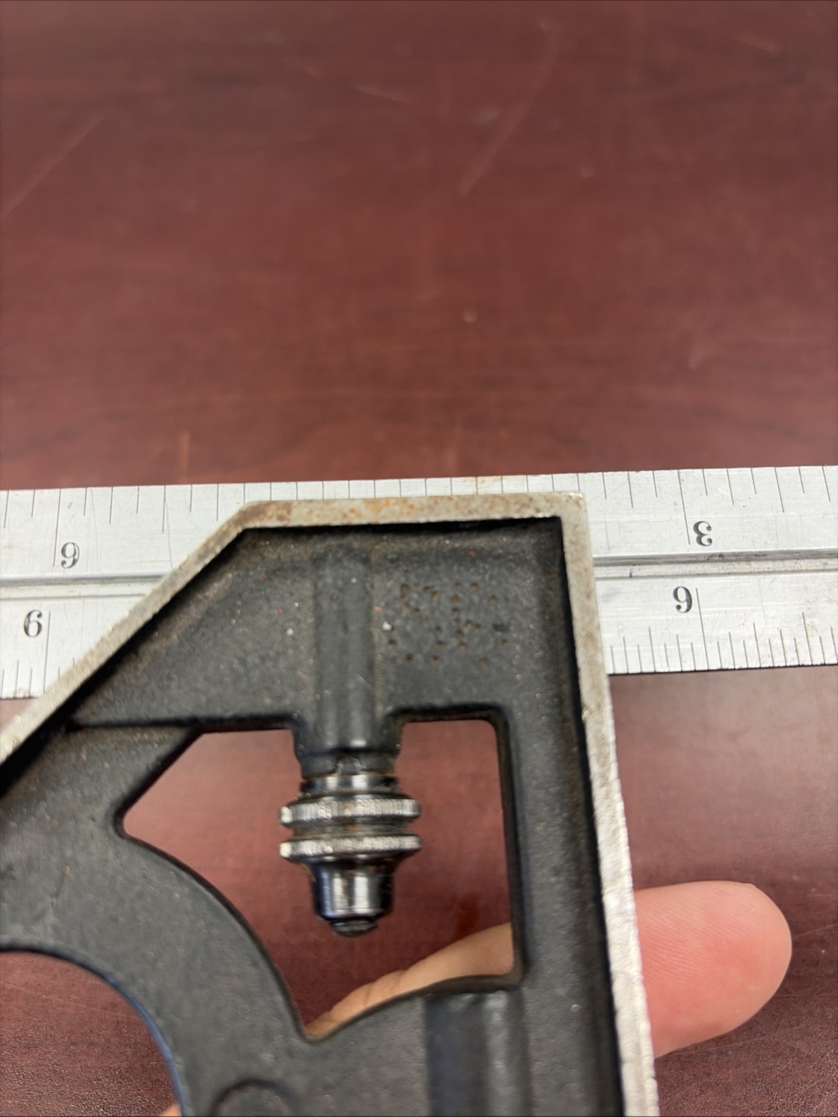 Vintage L S Starrett No 4 RGRAD – 12″ Combination Square Tool Level