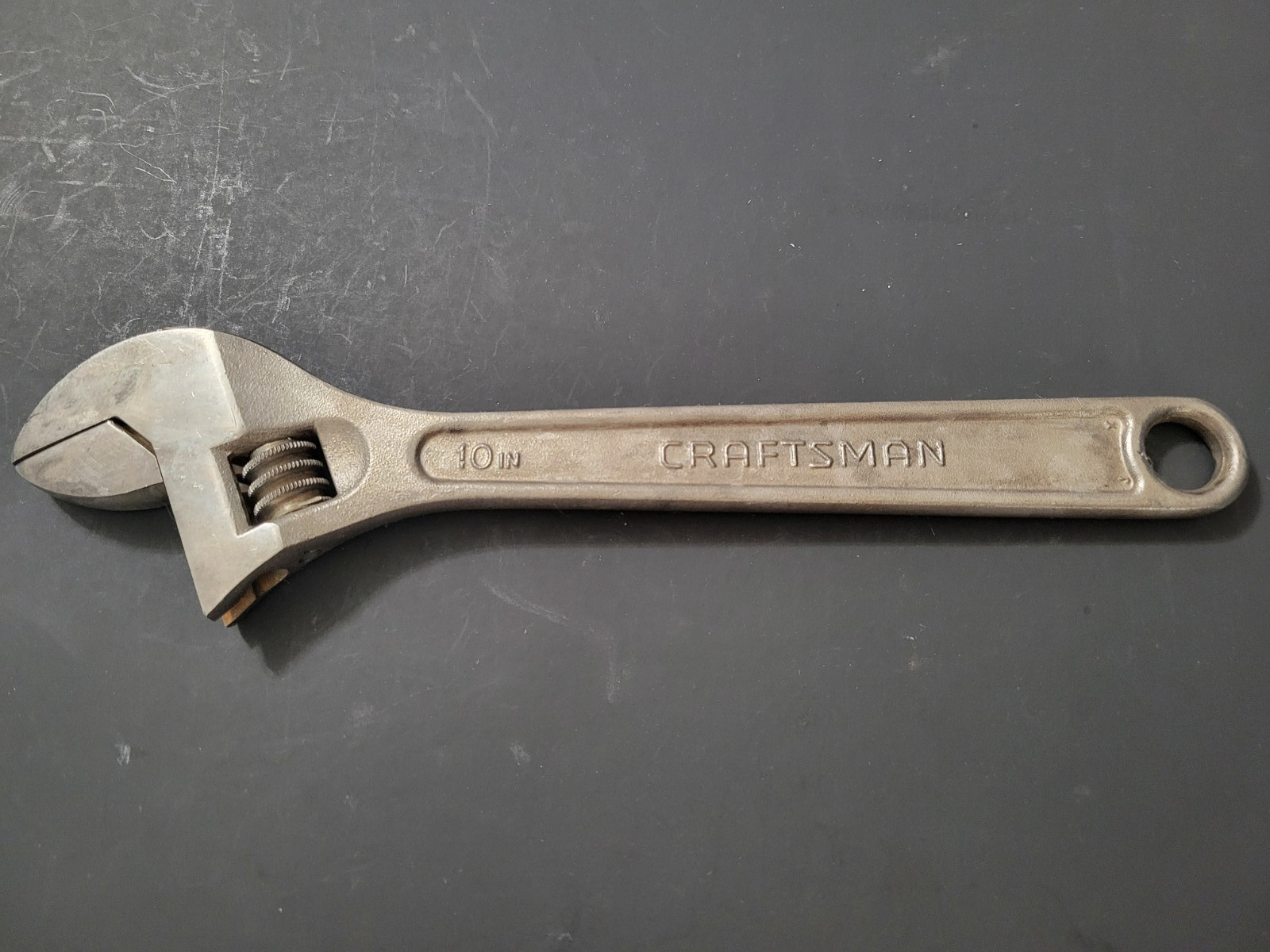 Vintage Craftsman 8″& 10″ Adjustable Wrench Set Made in USA 9-44604, 44603 WF