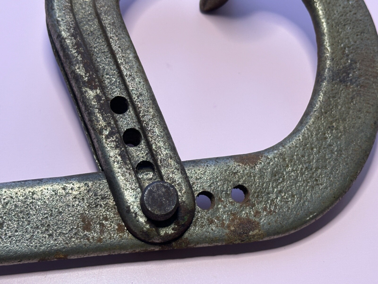 RARE ANTIQUE QD Balloon Tire Iron Repair Bead Breaker Spreader
