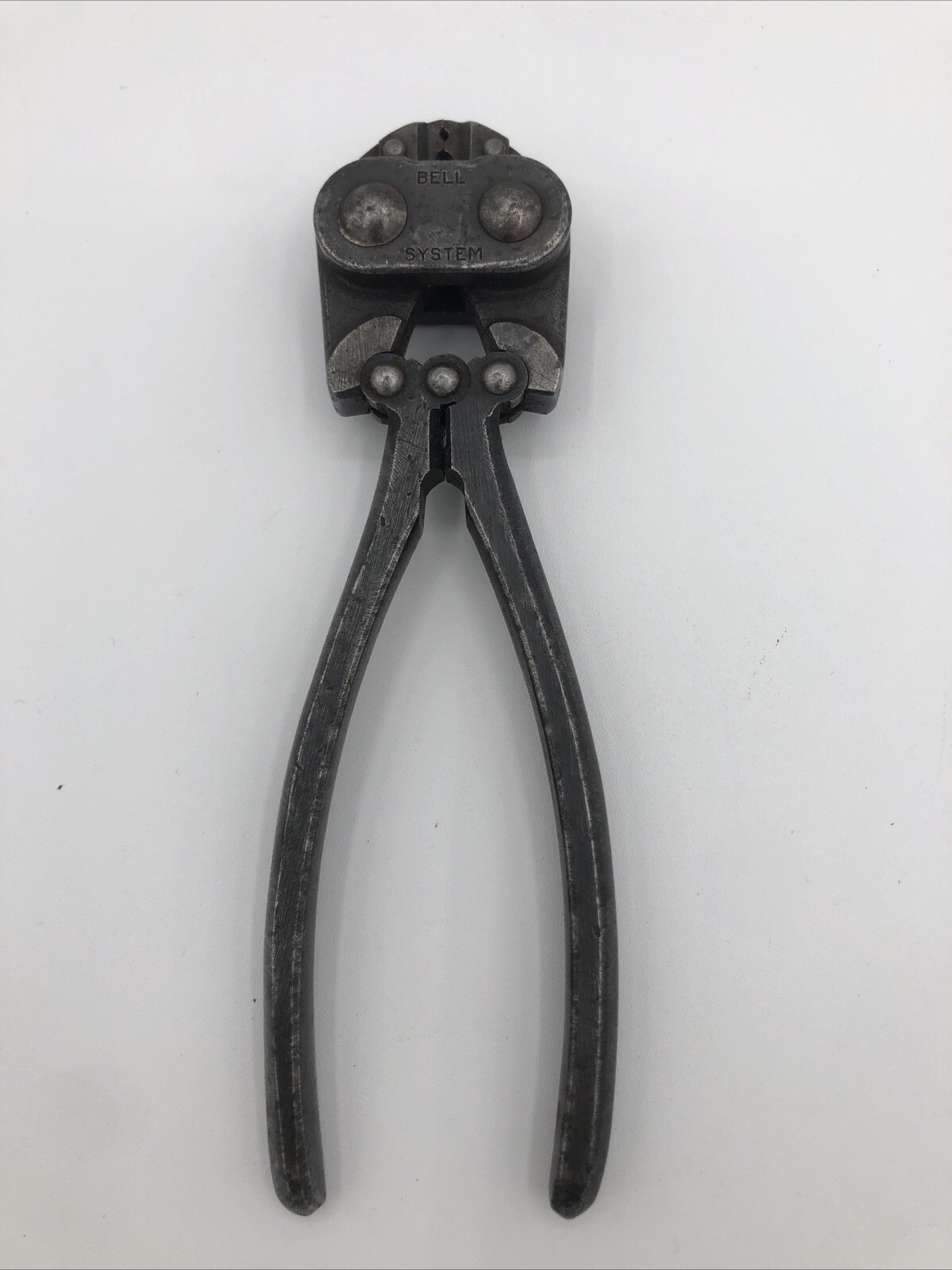 BELL SYSTEM Wire Crimper HKP INC II-46 Phone line man pliers tool Vintage NICE