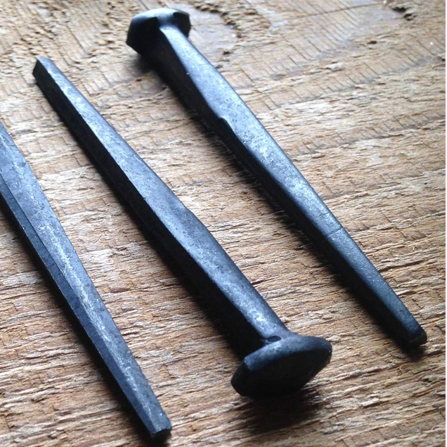 (10) Pack of 3″ – Wrought Head-Rose Head (10) Nails …