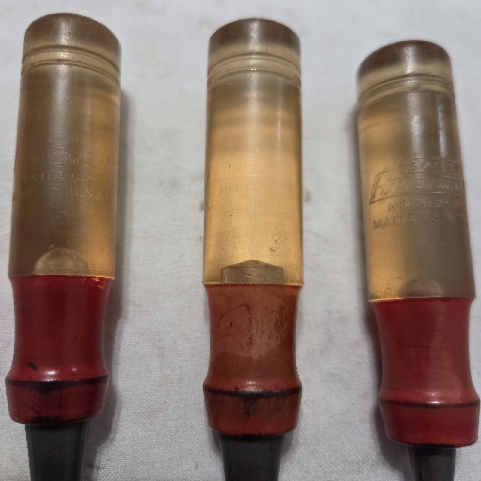 Stanley Handyman 3pc Wood Chisel Set No. H152 – Made in USA