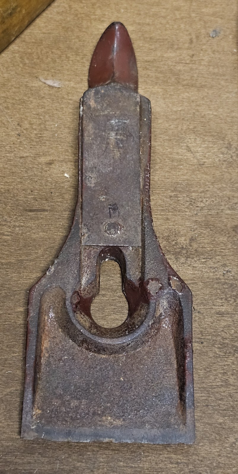 Ohio Tool Co No 26 Plane W/Rare Maroon Japanning Thistle Brand Auburn NY