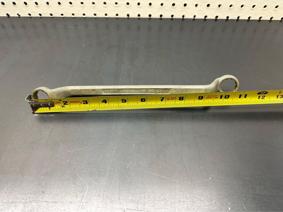 Double Boxed End Offset Wrench Lectrolite 25/32″ x 3/4″ Tru Fit 3004 Made In USA