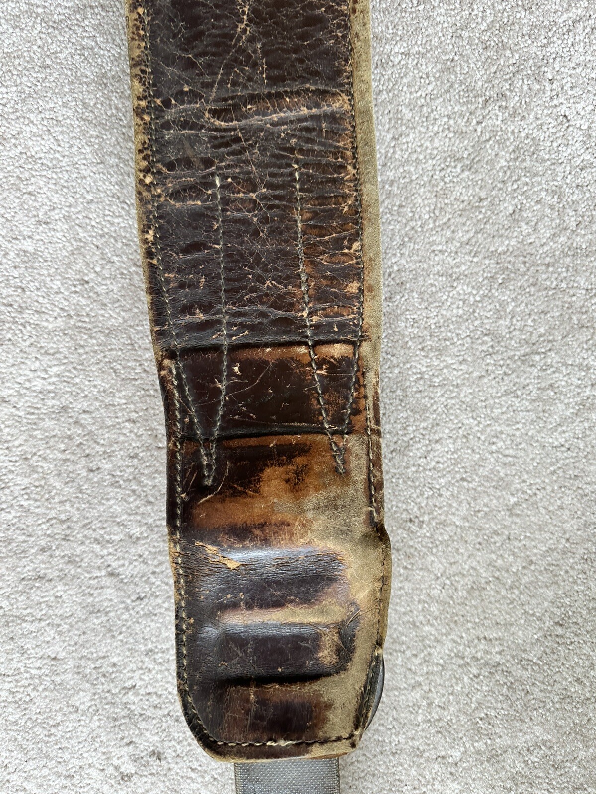 Vintage R.H. Buhrke Bell System Linesman Tool Belt 1969 size 20