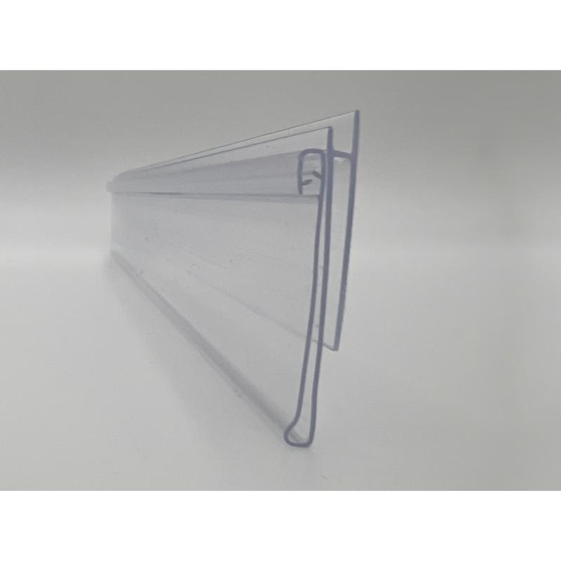 Kinter 0.3125in. H X 1.6875in. W X 47.6875in. L Gripper Bin Tag Holder Plastic
