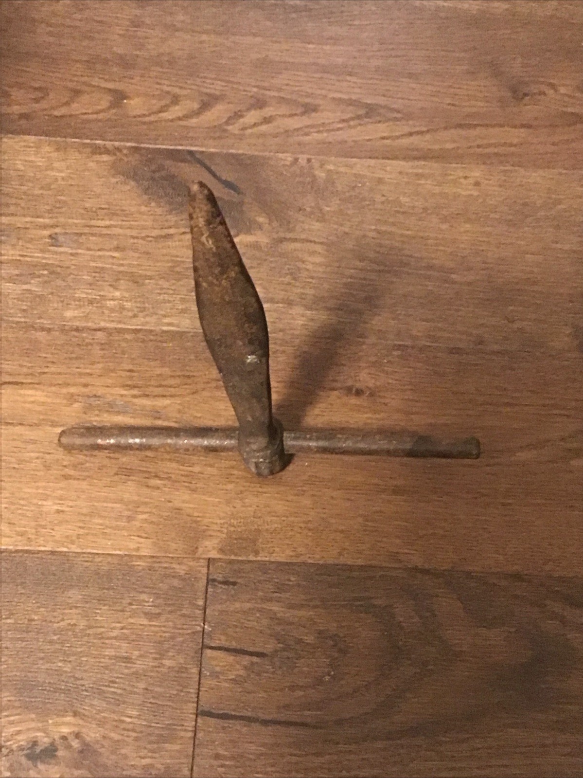 19th Century Handmade Antique Iron Ice Block Pick Farmer’s Hand Tool UNIQUE!