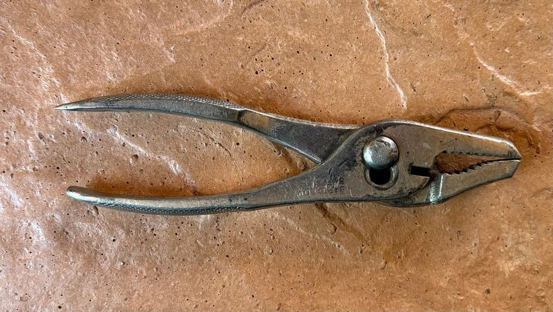 Vintage Barcalo Buffalo Slip Joint Pliers 6 1/2″ Long Drop Forged Steel USA