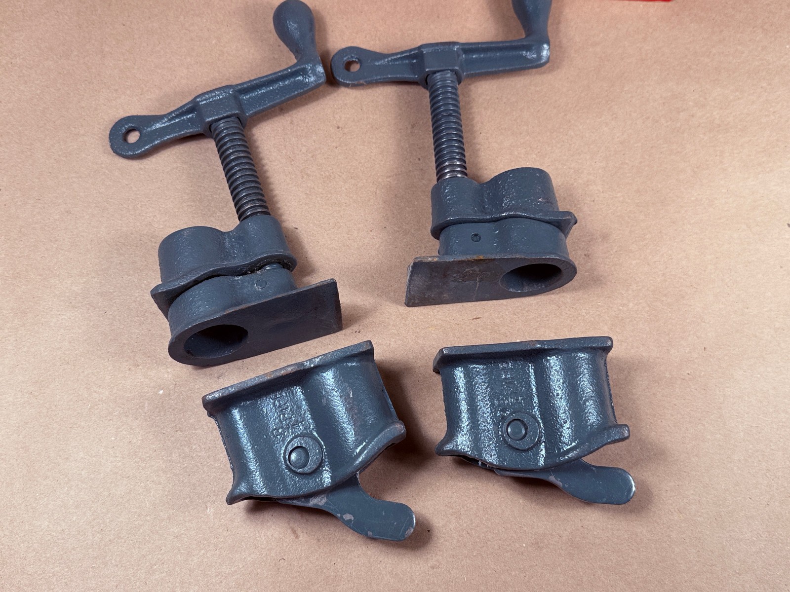 NICE – 2 Vintage Sears Craftsman Gluing Clamps No. 9-6674 Original Boxes – 1979