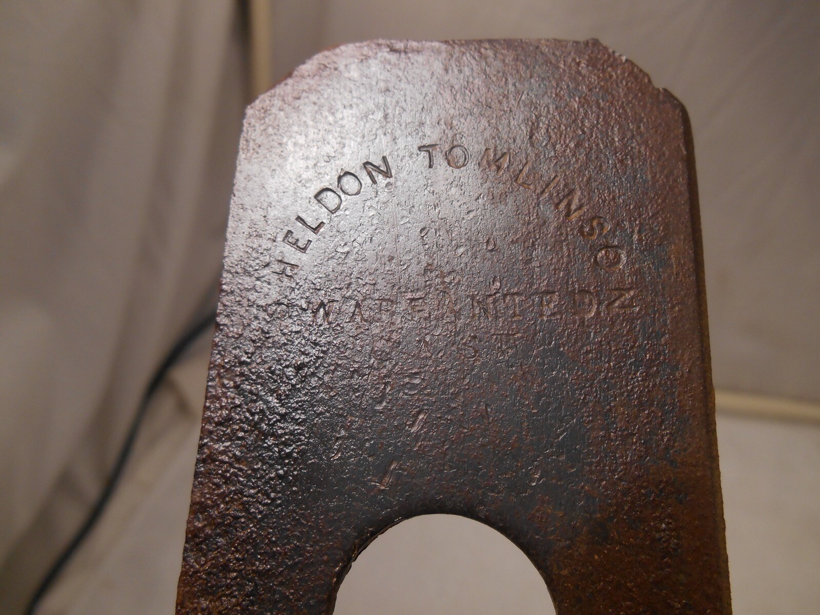Vintage RARE HELDON TOMLINSO Plane Cutter / Blade 2” x 6 3/4″