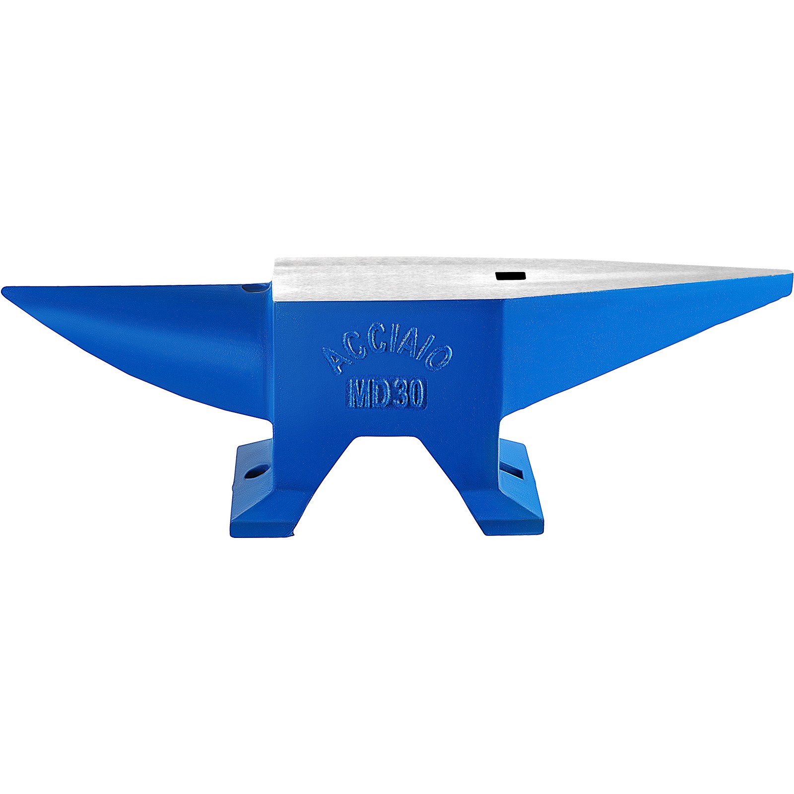 Uimoso 66 lb Blacksmith Anvil, 30kg Forged Steel with Heat-Treated Round Horn