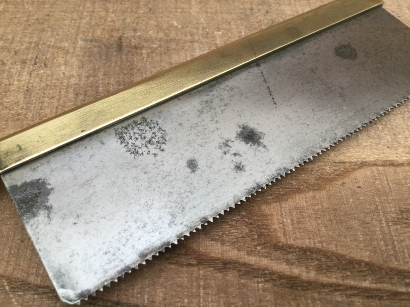 Vintage Carpentry 6” Brass Back Gentlemen’s Saw