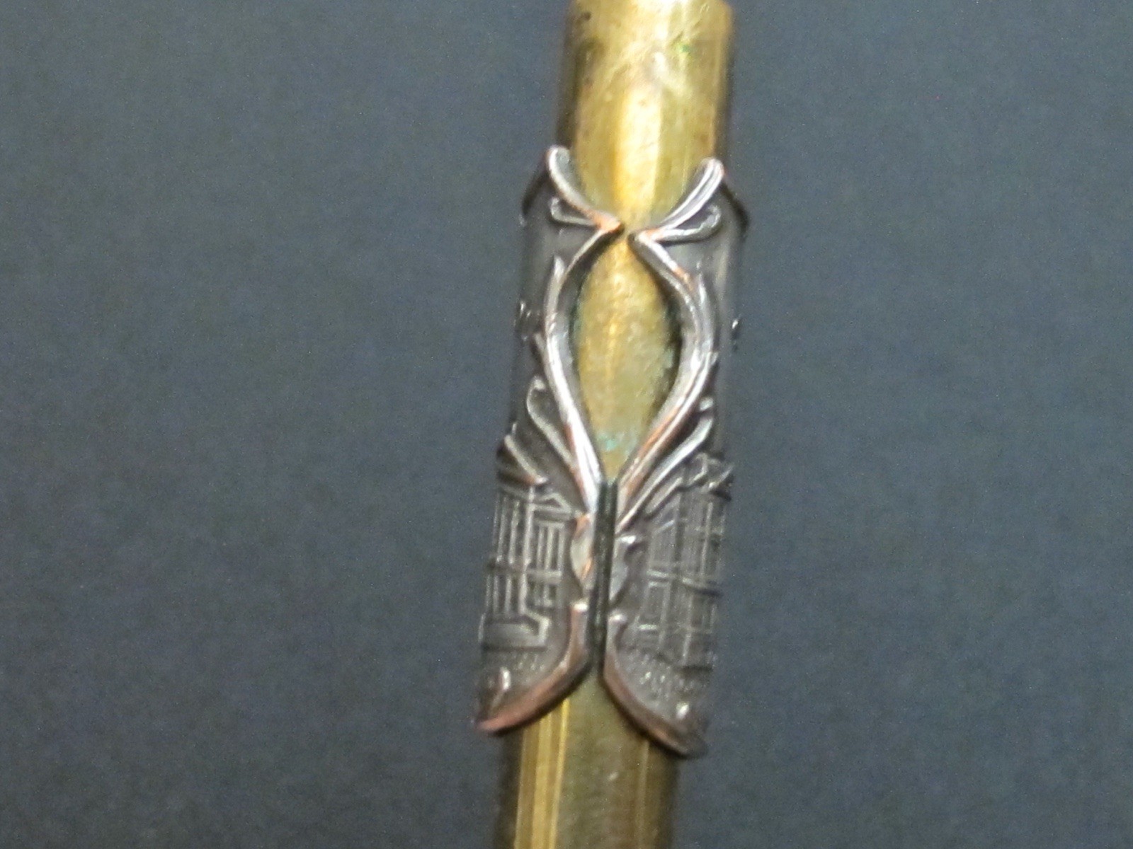 1883 “EAGLE PENCIL CO.” Gravity Pencil sharpener Packet Knife Antique Rare Tool