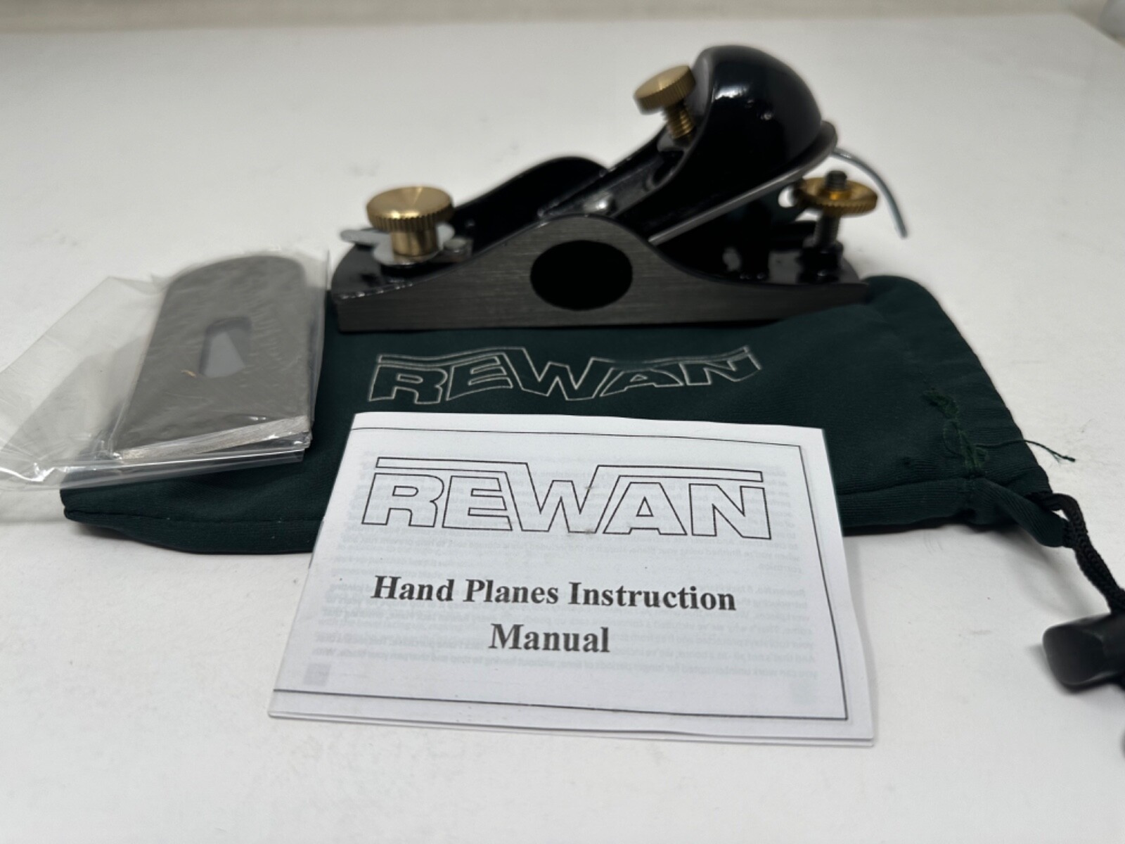 Rewan Block Plane with Sack-Up and Extra Blade brand new