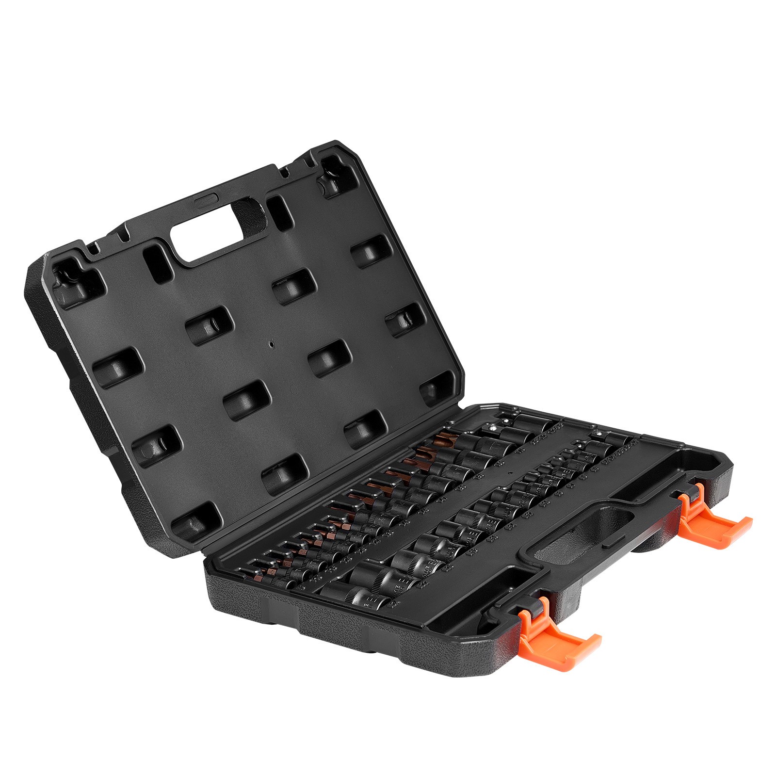 31-Piece Torx Bit Socket Set T8-T70 E4-E24 1/4 3/8 1/2 in Drive