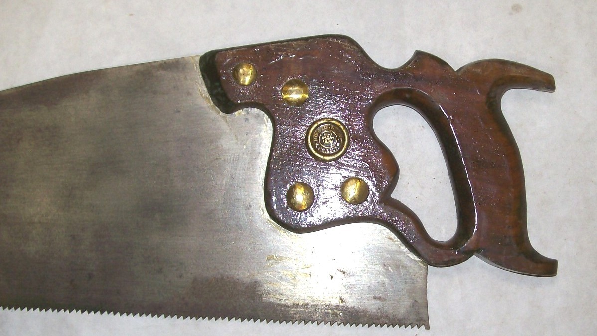 VINTAGE DISSTON &SONS – PHILADA – SKEWBACK SAW – FACTORY TEETH VARIATION