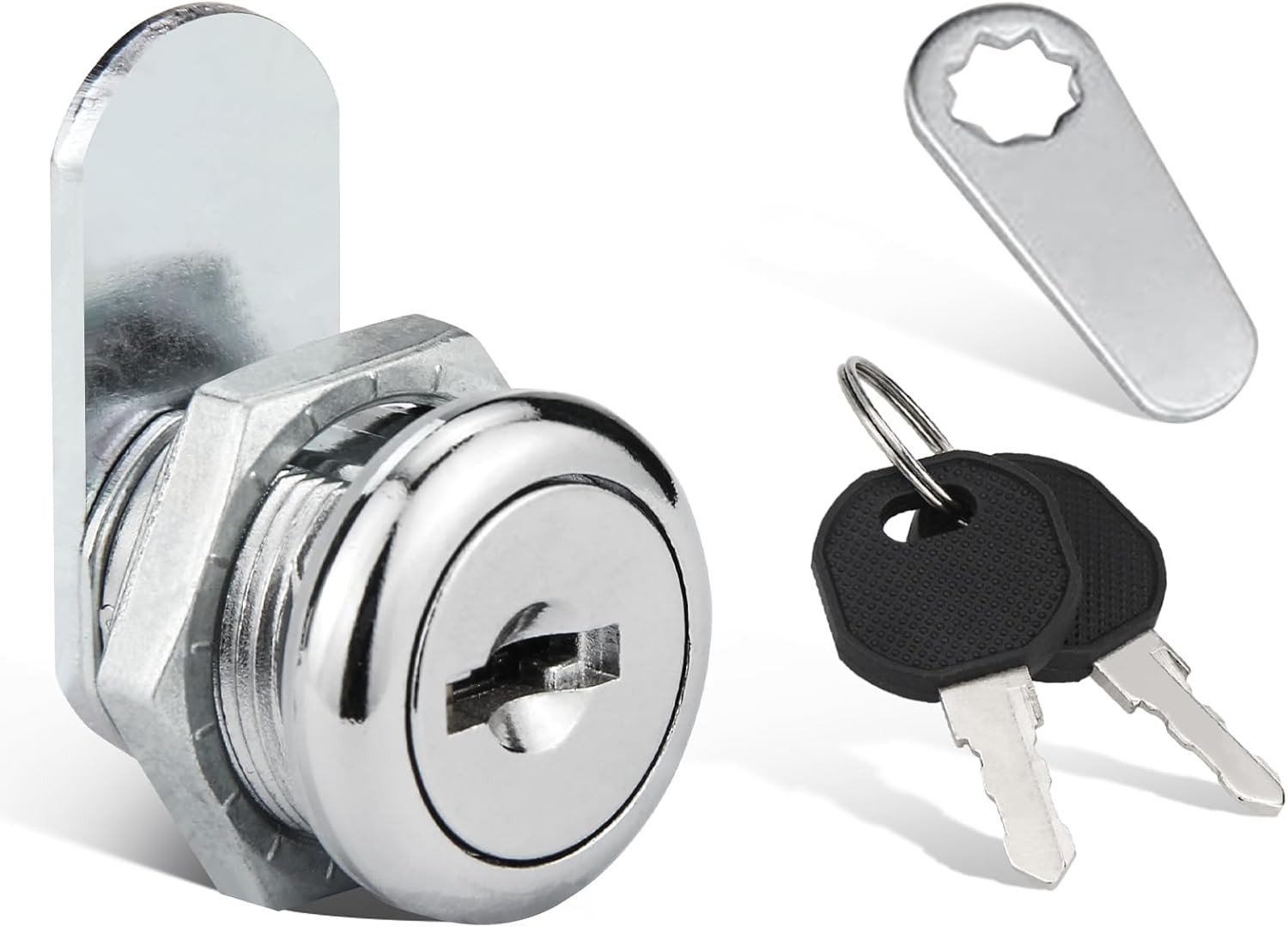 Truck Tool Box Locks, 5/8″ Cylinder Key Alike Cam Lock Replacement Kit for Mount