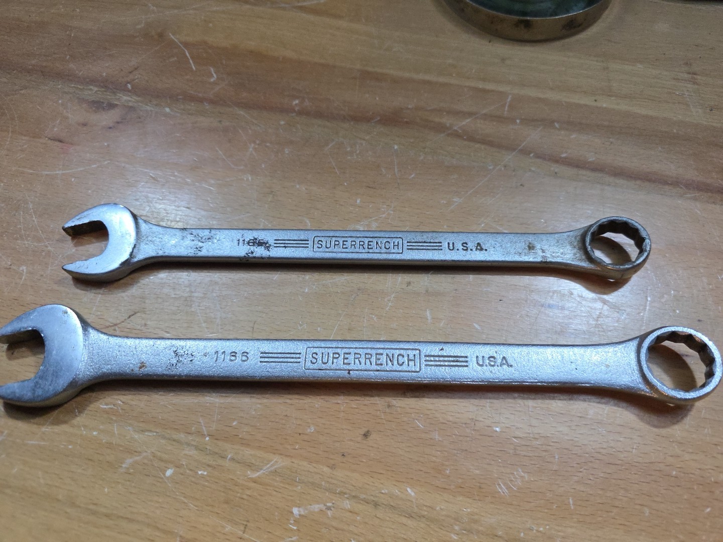 Vintage WILLIAMS Superrench2 Combination Wrench 1166 And 1165