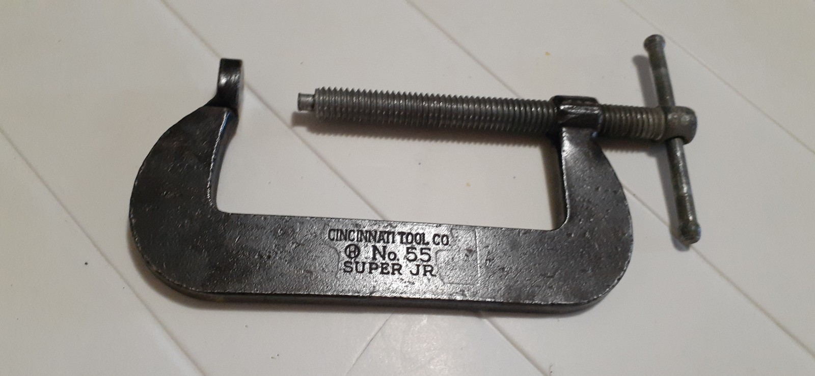 Cincinnati Tool Co. No. 55 Super Jr. Forged Steel 3” C -Clamp USA FREE SHIP
