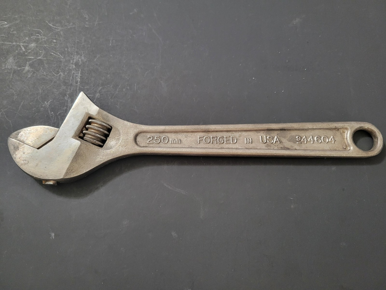 Vintage Craftsman 8″& 10″ Adjustable Wrench Set Made in USA 9-44604, 44603 WF