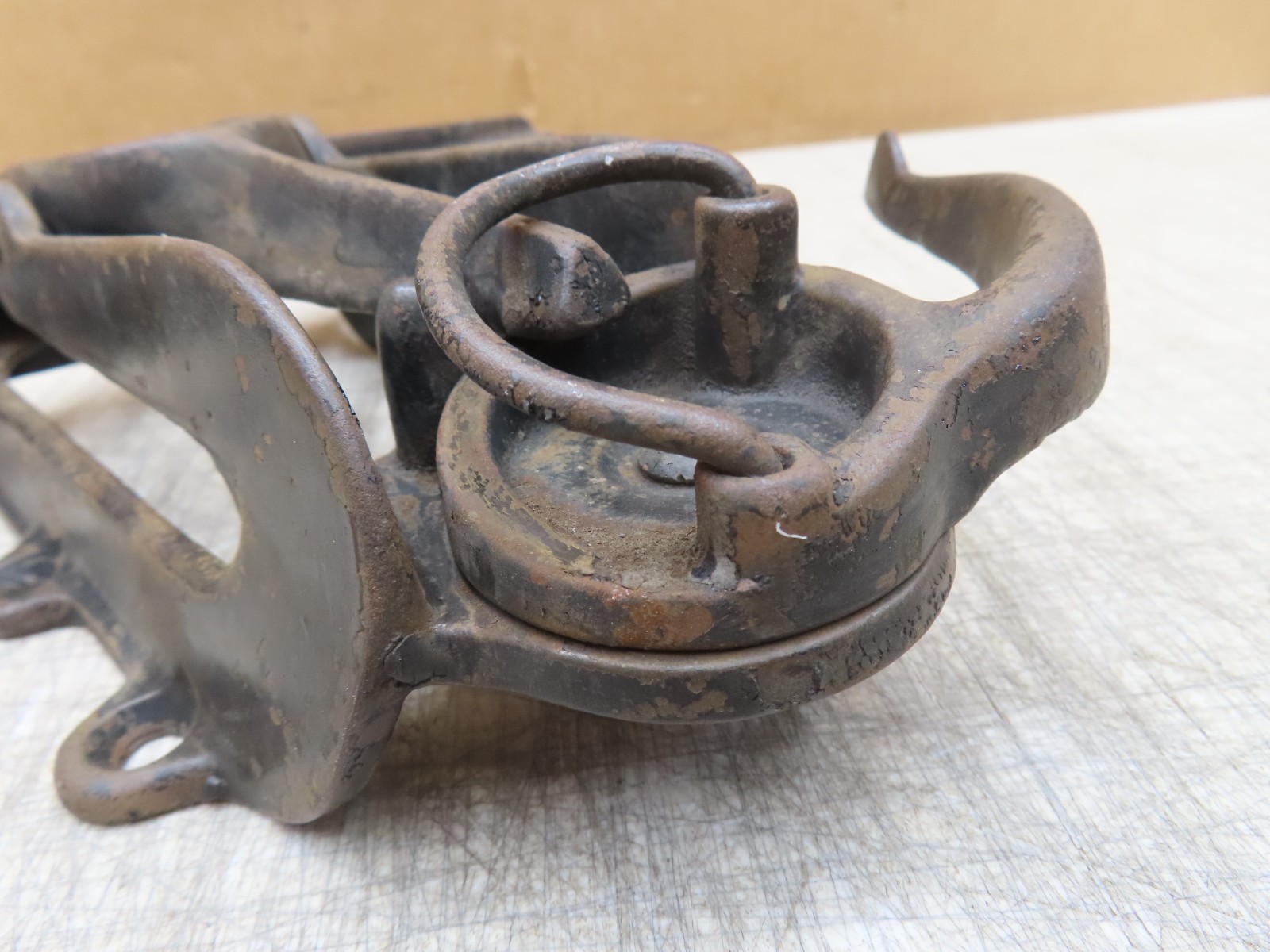 VTG ANTIQUE WENTWORTH No 1 SAW VISE PATENT PAT APRIL 8 1879 X-CUT BENCH MOUNT