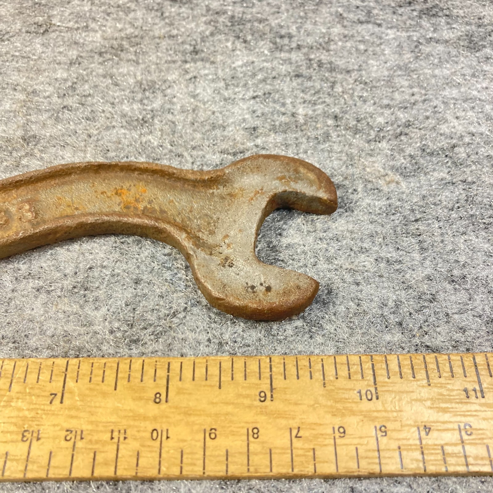 Antique S Wrench #H523 Farm Auto Machinery Tool USA