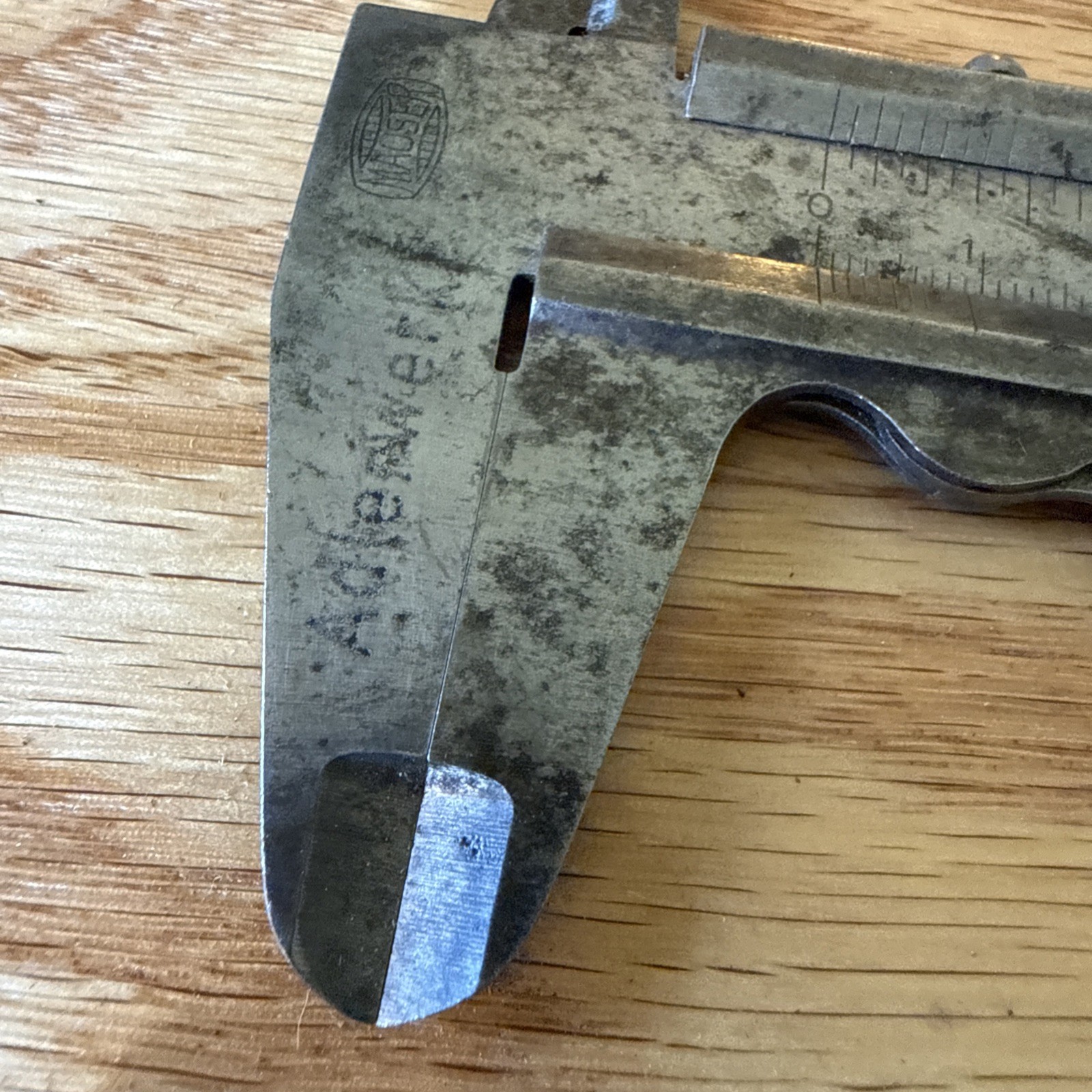Vintage German Mauser 8″ Vernier Calipers Adlerwerk Reloading Measure