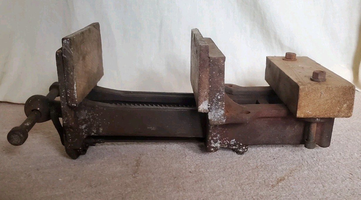 Antique Vintage Parkinsons Perfect Vise Mark 2 Circ 1905 – Fully Working