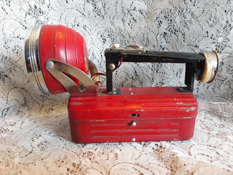 Vintage Usalite Hong Kong Roadside Flashlight Parts Replacement Articulated