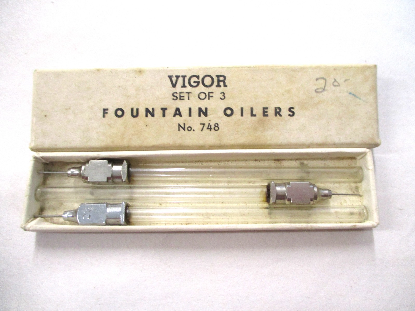 VIGOR FOUNTAIN OILERS SET OF 3 NO. 748