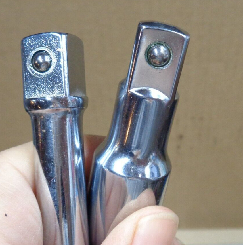 Lot/3 pcs Pro PROTO USA 5449 1/2″ Dr Knurled Ratchet 5461 5″ 5460 2″ Extensions