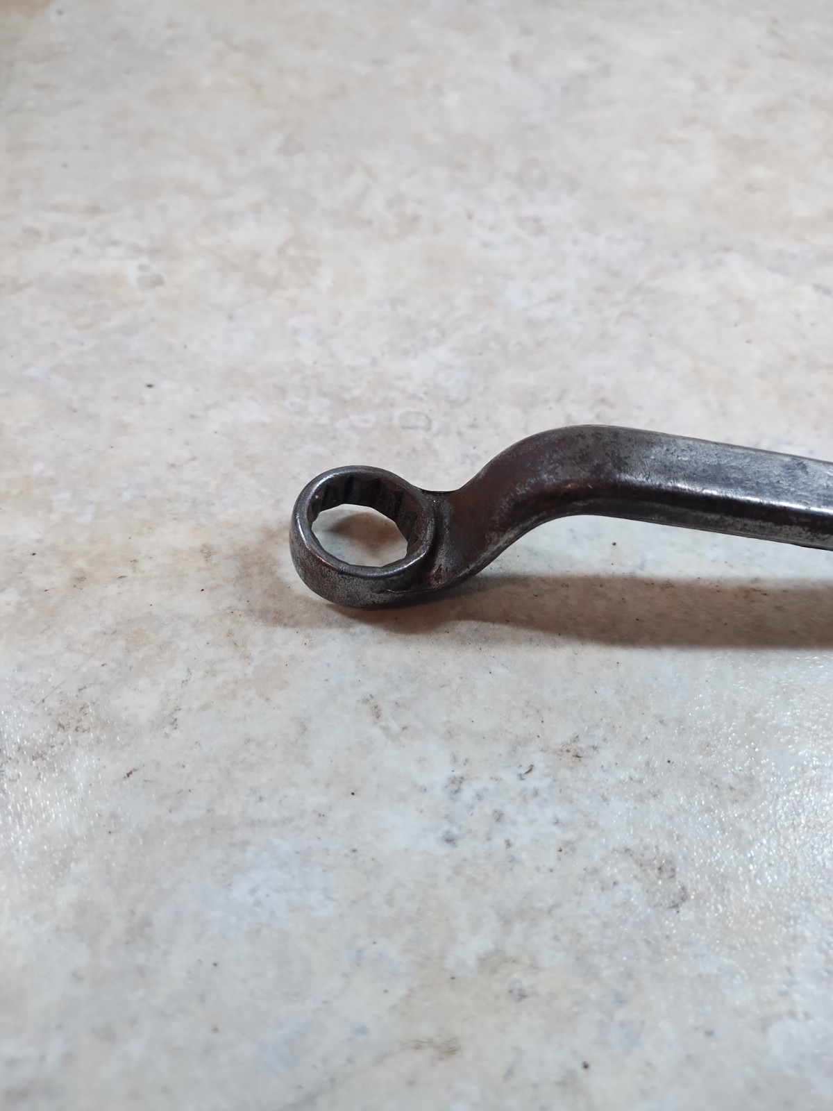 Rare Vintage Offset Angled Box Wrench 1/2″ X 9/16″ USA