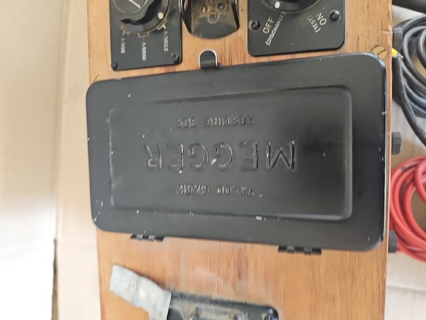 Megger Testing Set Series 1 With General Electric Motor