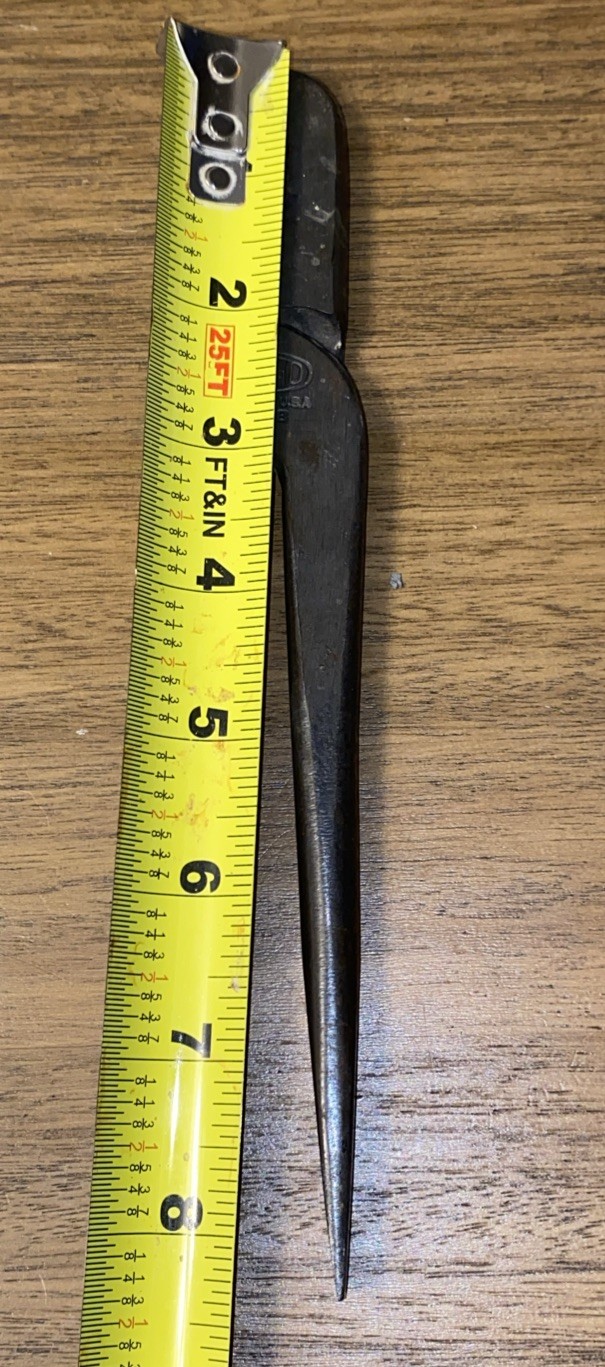 Vintage PEXTO Tools 13-8 Gas Burner Pliers Made In USA