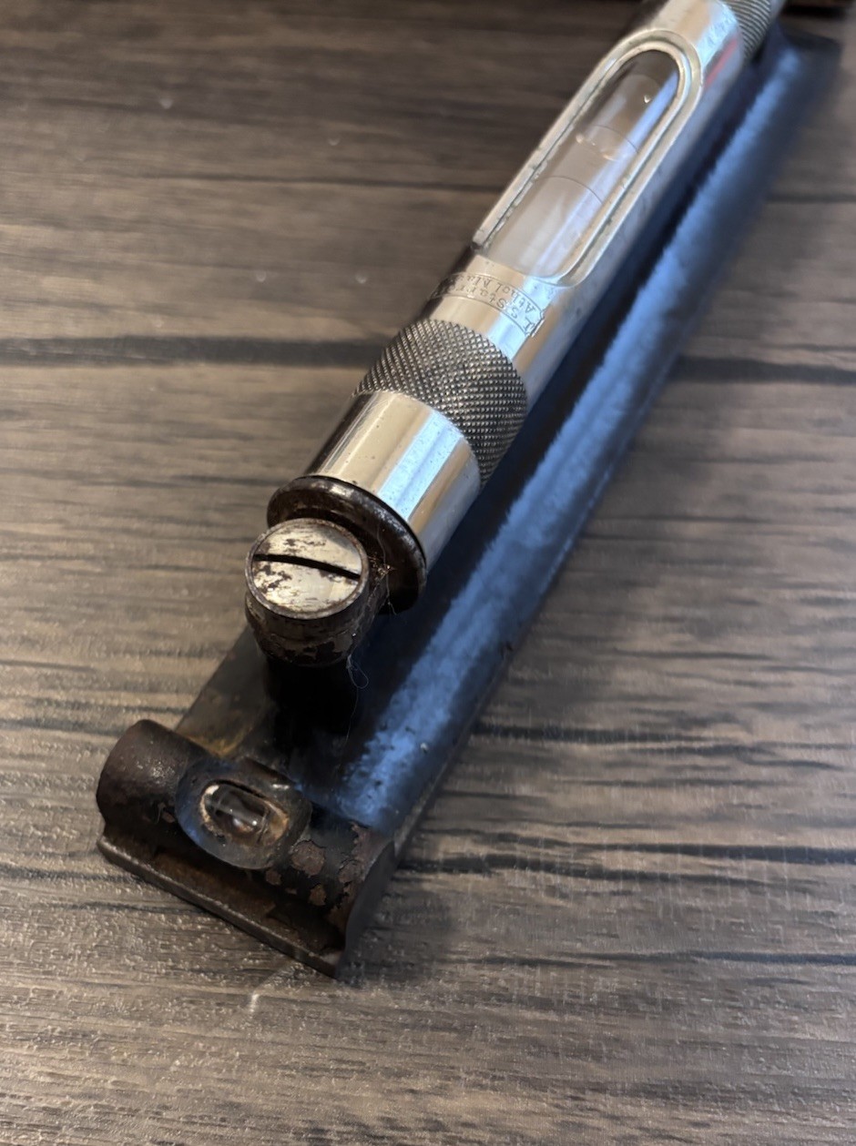 Vintage L.S. Starrett No. 98-8″ Precision Machinist Level – Made In USA